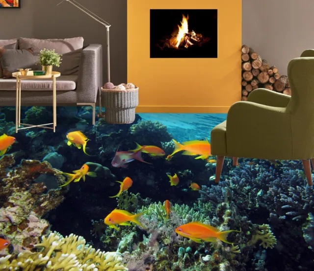 3D Sea Fish SKE3654 Floor WallPaper Print Decal Epoxy Floor Deco Kay