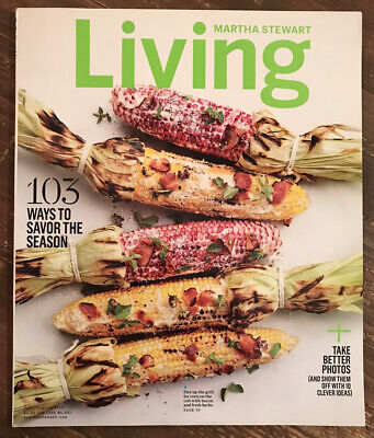 Martha Stewart Living Magazine July August 2015  103 Ways To Savor The Season