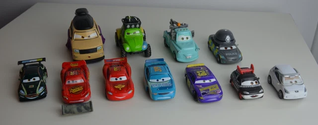 Voitures Cars Disney Pixar - Lot Voitures ( 11 véhicules métal )
