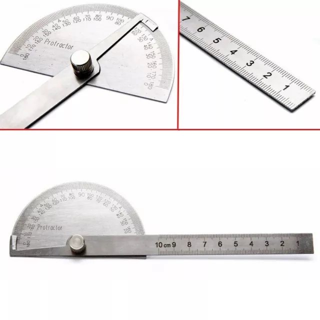 Machiniste Règle Protractors SAE Travail Du Métal Inspection Dimensions