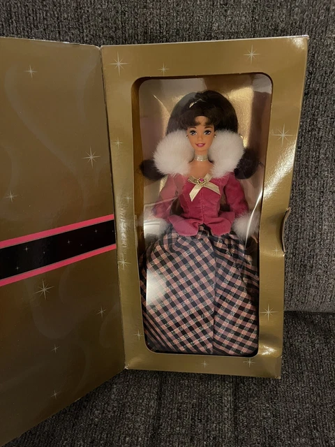 1996 Avon Winter Rhapsody Barbie Brunette - NEW IN BOX 1996 Avon Winter Rhapsody Barbie Brunette - NEW IN BOX