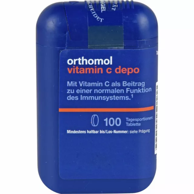 Orthomol Vitamine C Depo Comprimés 100 Pièces PZN01247300