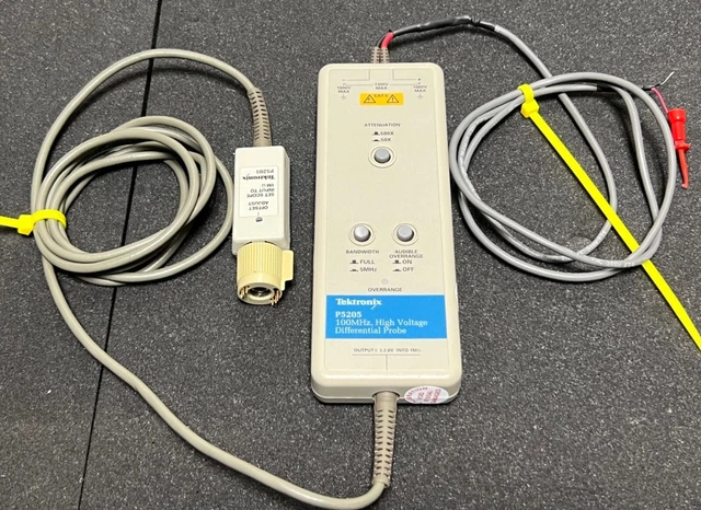 Tektronix P5205 High Voltage Differential Probe, 100MHz, Calibrated, SEE BELOW