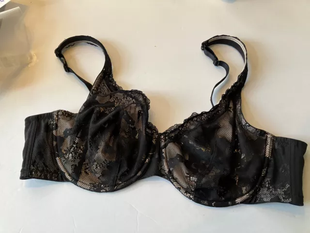 Cacique bra size 44C, Underwire, unlined sexy lace,stretch adjustable straps