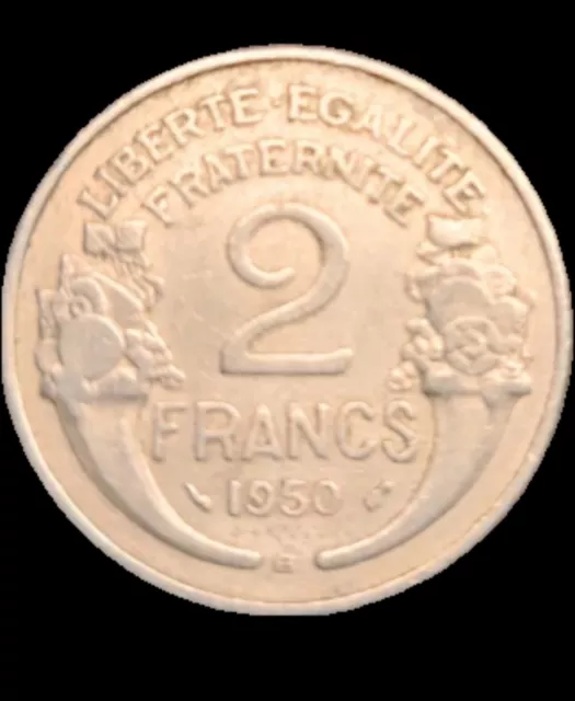 2 Francs 1950 B- Beaumont-le-Roger, Frankreich In Sehr Schön Erhaltung #17