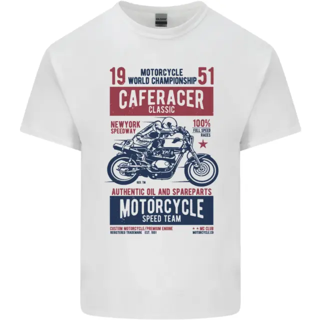 Biker Cafe Racer 1951 Motorbike Motorcycle Mens Cotton T-Shirt Tee Top