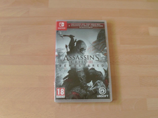 Assassin's Creed III Remastered + Assassin's Creed Liberation rimasterizzato NUOVO & SIGILLATO