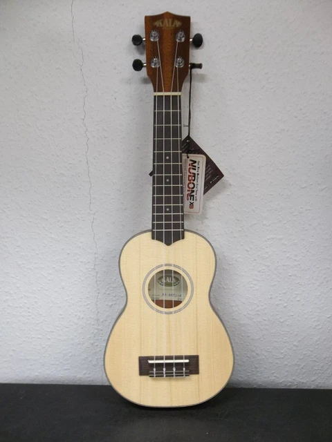 Kala KA-SSTU-S Soprano slim travel Ukulele uke & bag Free shipping New Waranteed