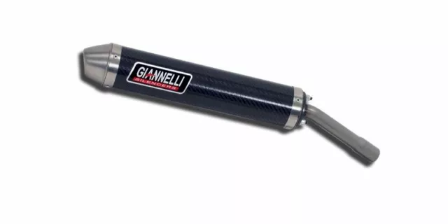 Silenziatore carbonio enduro cross Giannelli Aprilia RX 50 2006>2015