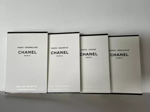 Chanel Paris Venice, Deauville, Edimburgo, Biarritz campioni EDT nuovo