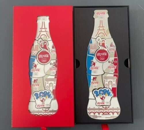 Lot D'Épingles Mascotte Coca-Cola - Jeux Olympiques Paris 2024 - Collection