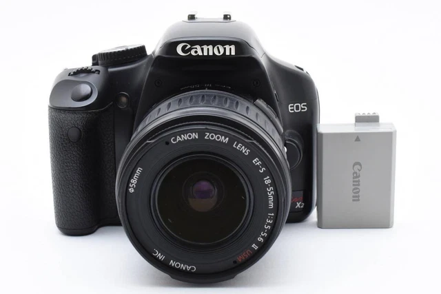 Canon EOS Kiss X2/EF-S 18-55mm IS (良品） Amazon Canada: Canon Digital SLR Camera EOS Kiss X2 Body