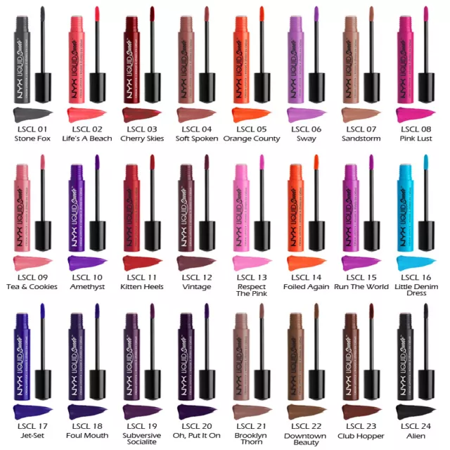 1 NYX Liquid Suede Cream Lipstick - Matte "Pick Your 1 Color" *Joy's cosmetics*