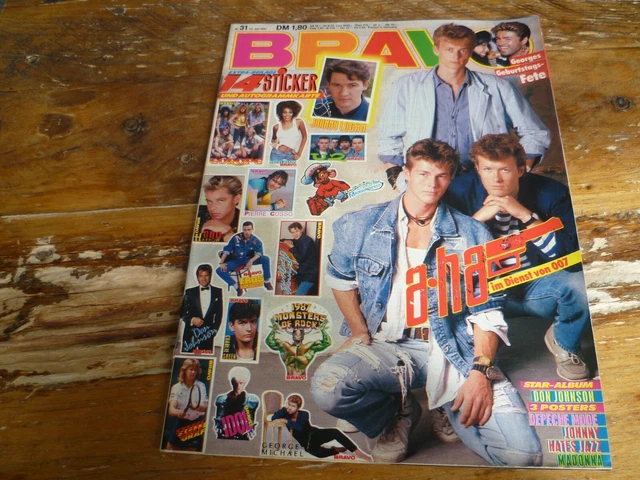 Bravo 1987: AHA / George Michael / Depeche Mode / Madonna / David Bowie