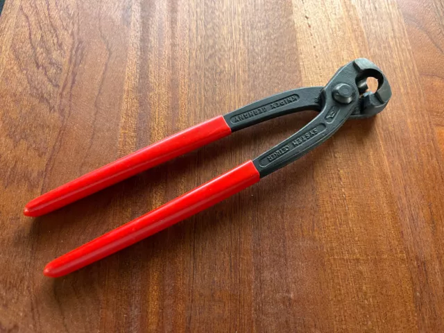 Knipex 10 99 i220 Ear Clamp Pliers w/ Front & Side Jaws - USED FOR ONLY ONE DAY!