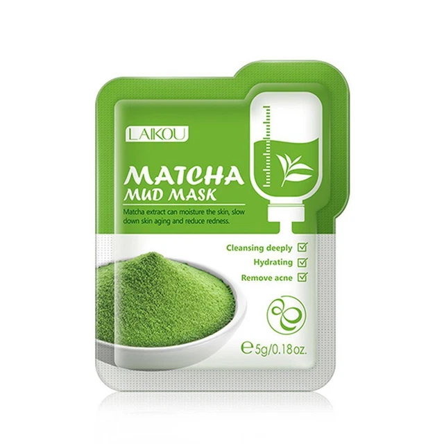 Clay Face Mask Anti-Aging Clay Mud Face Mask Beauty Care Products (Matcha) FS2#