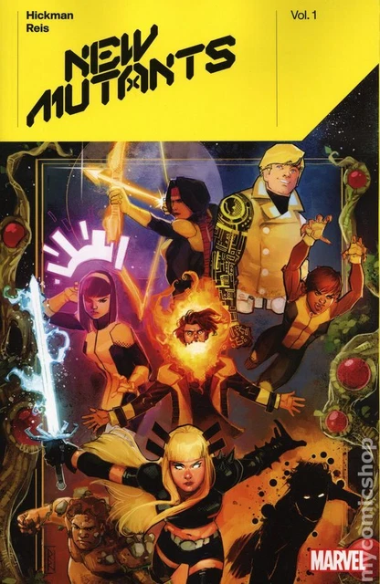 New Mutants TPB By Jonathan Hickman #1-1ST FN 2020 Stock Image