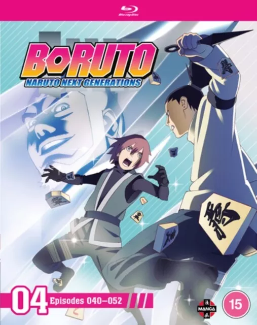 Boruto - Naruto Next Generations Set 4 Episodes 40-51 Bluray NEW