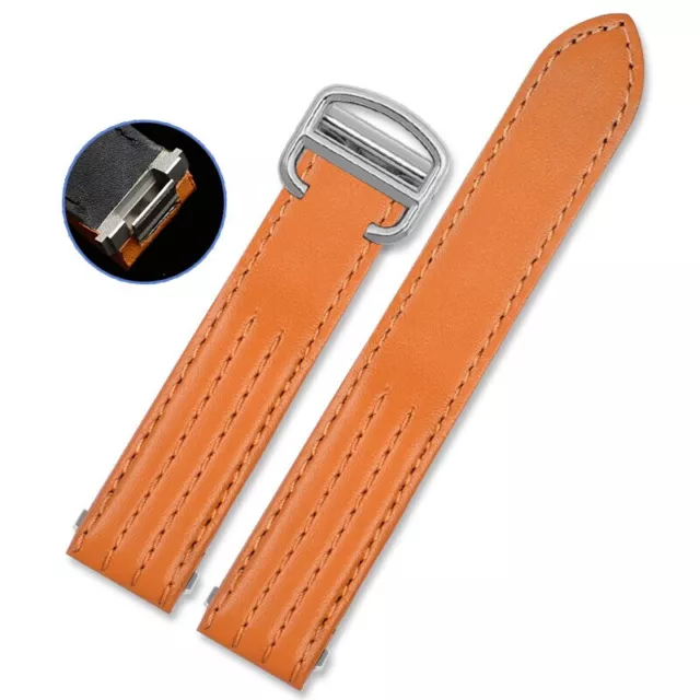 Khaki Strap Band for Cartier Roadster Quick-Release In Alligator/Crocodile Print