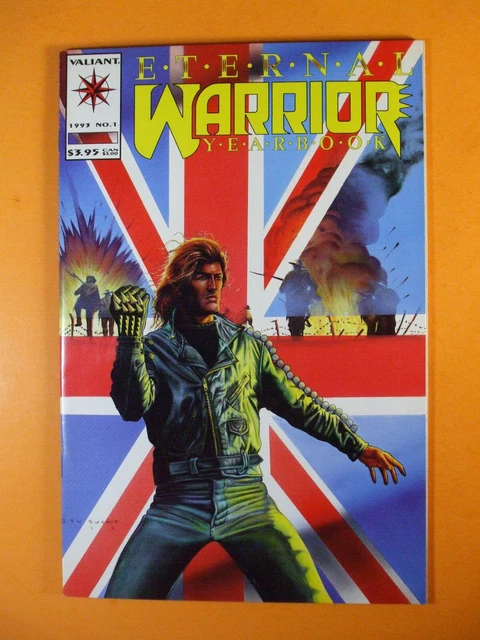 ETERNAL WARRIOR : Yearbook #1  Vol.1 ( Bloodshot  )  -  1992 Valiant series  NM