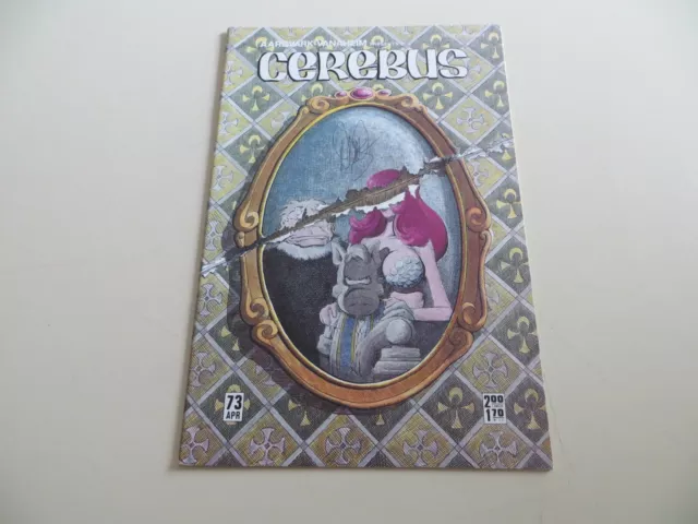 1985 Aardvark Comics Cerebus # 73 Signed By Creator Dave Sim , Coa & Poa