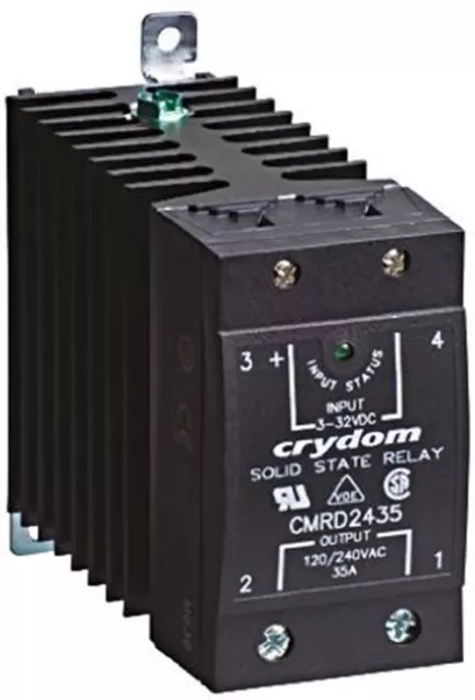 Sensata / Crydom 35 A SPST Solid State Relay, Zero Cross, DIN Rail SCR, 280 V Ma