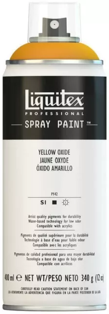 Liquitex Spray Paint 4450416 Yellow Oxide 400 ml