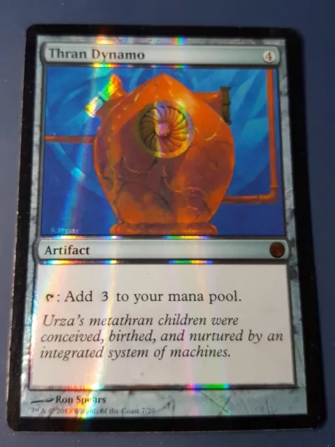 MTG Foil スランの発電機/Thran Dynamo 英