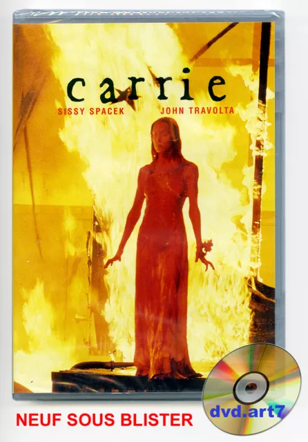 DVD : CARRIE (1976) - de Brian De Palma - Sissy Spacek - John Travolta - NEUF