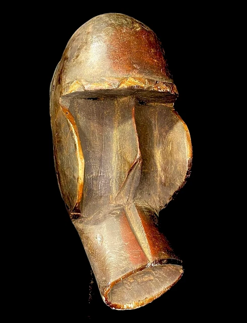 AFRICAN Hand Carved Beautiful old Dan Kran mask from Coast, Dan Kran Mask-6443