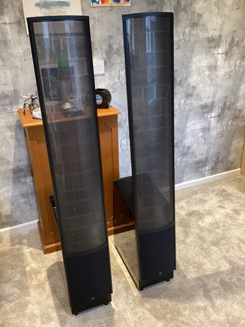 Martin Logan ElectroMotion ESL Floorstanding Speakers; Matte Black Pair - View #2