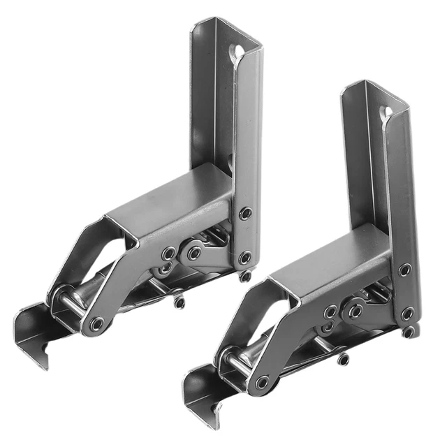 Matériel Pliable Charnières 180° 2pcs Plié 90° Cuisine Armoire Portes 165mm