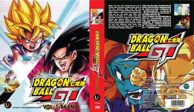 DRAGON BALL GT Box Set | Episodes 01-64 | English Subs | 8 DVDs (YD0561)