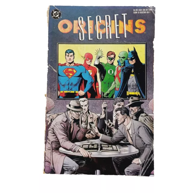 Secret Origins Of The World’s Greatest Super Heroes TPB (1989, DC) First Print