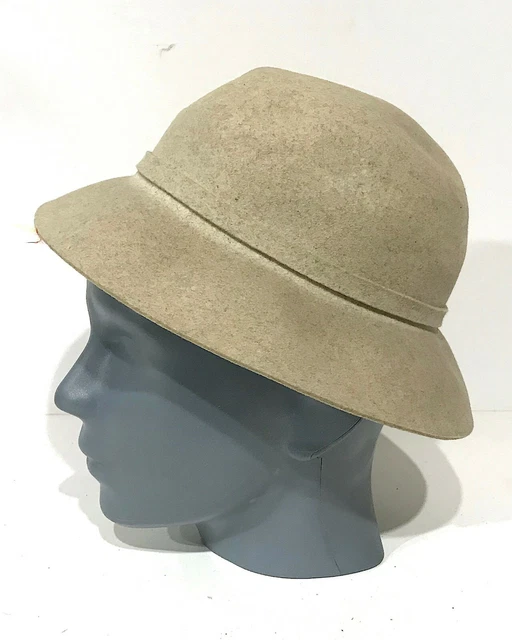Chapeau Cloche Vintage Rose Années 1920 – Style Années Folles En Coton Taille M