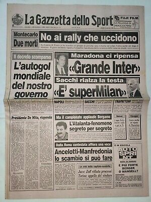 RALLY MONTECARLO ALDO MALDERA GAZZETTA DELLO SPORT 25 GENNAIO 1975 ANTUOFERMO 