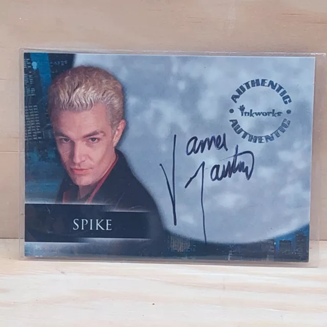 2000 Inkworks Angel Spike James Marsters A5 autograph card AA