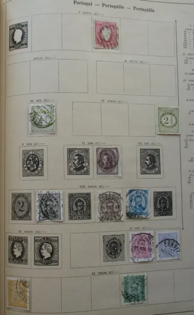 seltene Briefmarkensammlung Portugal ab 1870 (115448)