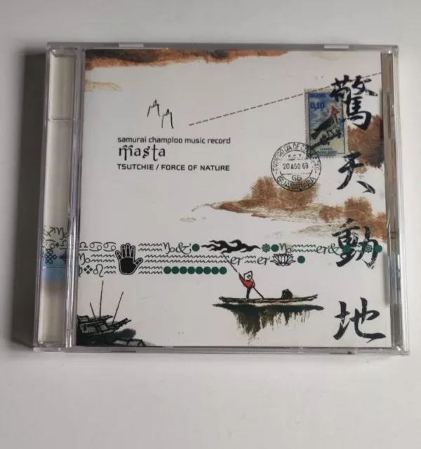 Miya Samurai Champloo Music Record Masta Tsutchie/Force Of Nature Cd Mica-0280