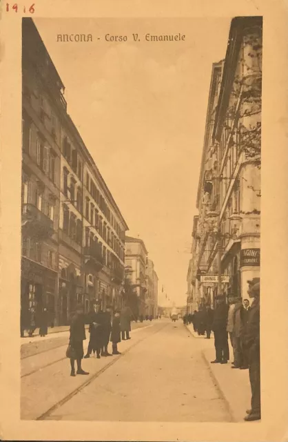 Ancona cartolina viaggiata 1916