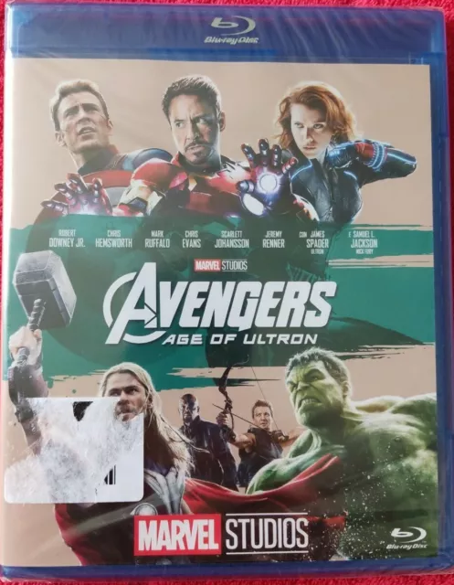 BLU RAY AVENGERS AGE OF ULTRON MARVEL STUDIOS (no edicola) NUOVO SIGILLATO 2019