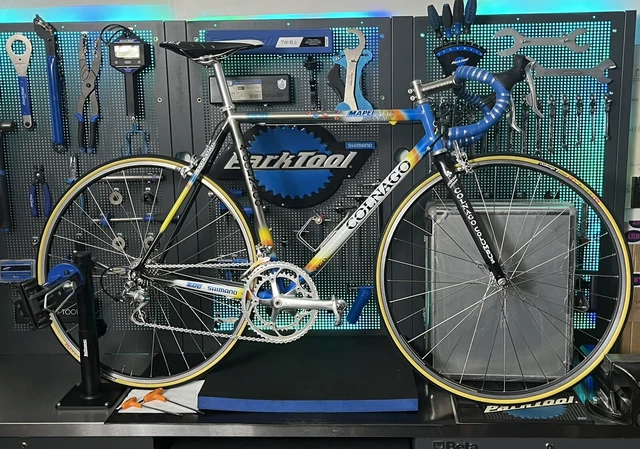 COLNAGO CT1 TITANIUM Mapei Shimano Dura Ace 25th Master White Vintage Titanium 4 724.77 PicClick UK