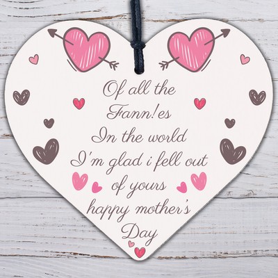 Neuheit Muttertag Geschenk Von Tochter Sohn Lustig Acryl Herz Mutter Geschenke 