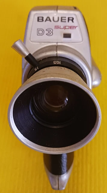 Bauer 6 Caméras Super 8 dont C14 XL non testées