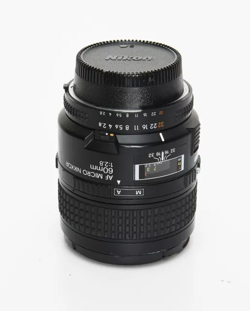Nikon AF Micro Nikkor 60mm f2.8D Prime Lens.  Nice Condition !!!!
