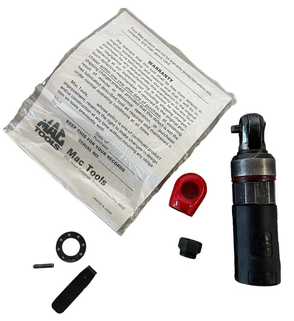 MAC TOOLS 1/4" Drive Mini Impact Air Ratchet AR14RP High Original Box FOR PARTS
