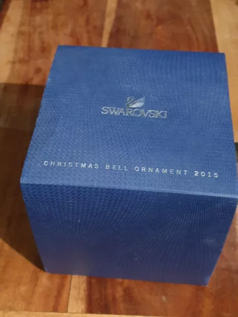 SWAROVSKI Christmas Bell Ornament - Annual Edition 2015 - *BNIB* 2