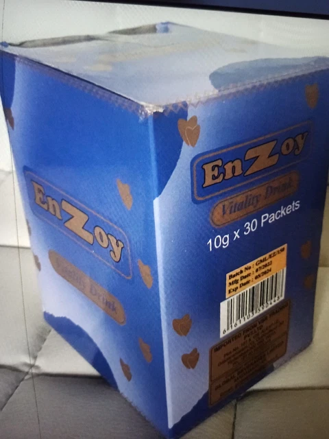 ' ENZOY 30 sachets 10gr ENERGY DRINK APHRODISIAQUE
