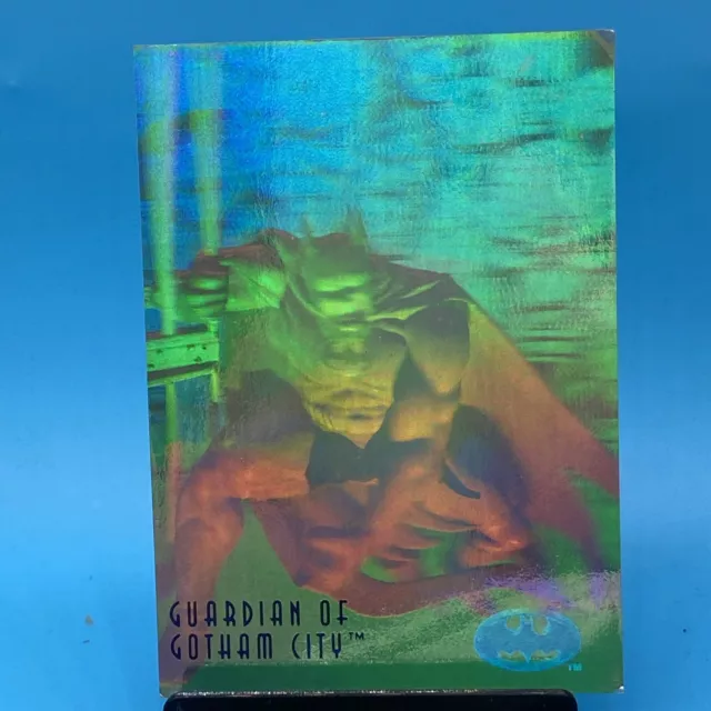 1996 Fleer/SkyBox Batman Holo Series #1 - Guardian of Gotham City NM+
