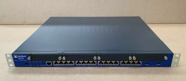 Juniper Networks SRX240 JUNIPER - 16 ports 1Gbps Base-T + 4 Mini-PIM slots